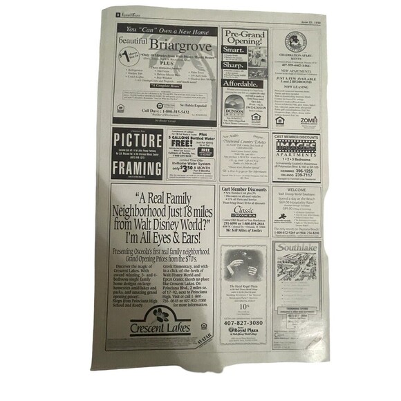 Disney Eyes & Ears 1994 Vol 24 # 14/17/25/ 1996 The Hunchback Of Notre Dame RARE - Picture 11 of 14